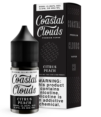 Peach Tea By Coastal Clouds E-Liquid