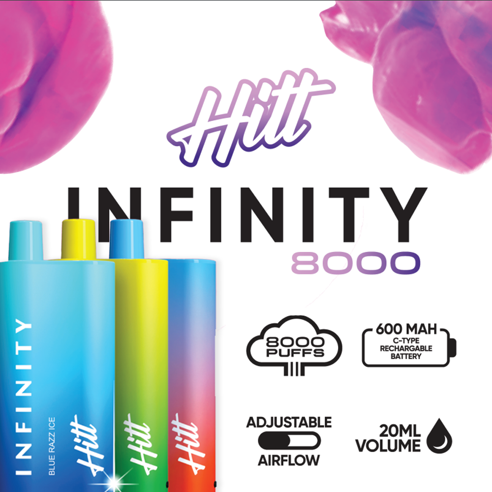 Hitt Infinity Disposable 8000 Puffs 20mL