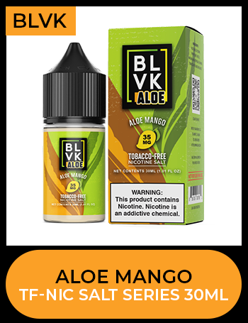 Aloe Mango by BLVK ALOE TF-Nic Salt Series 30mL