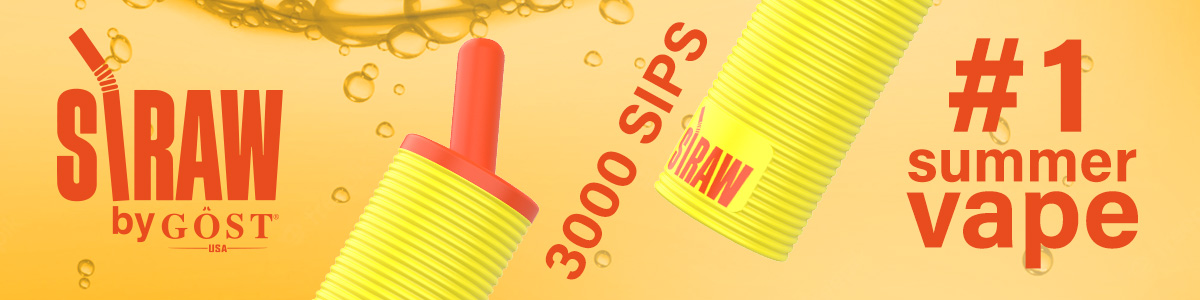 Straw Vape Disposable | 3000 Puffs