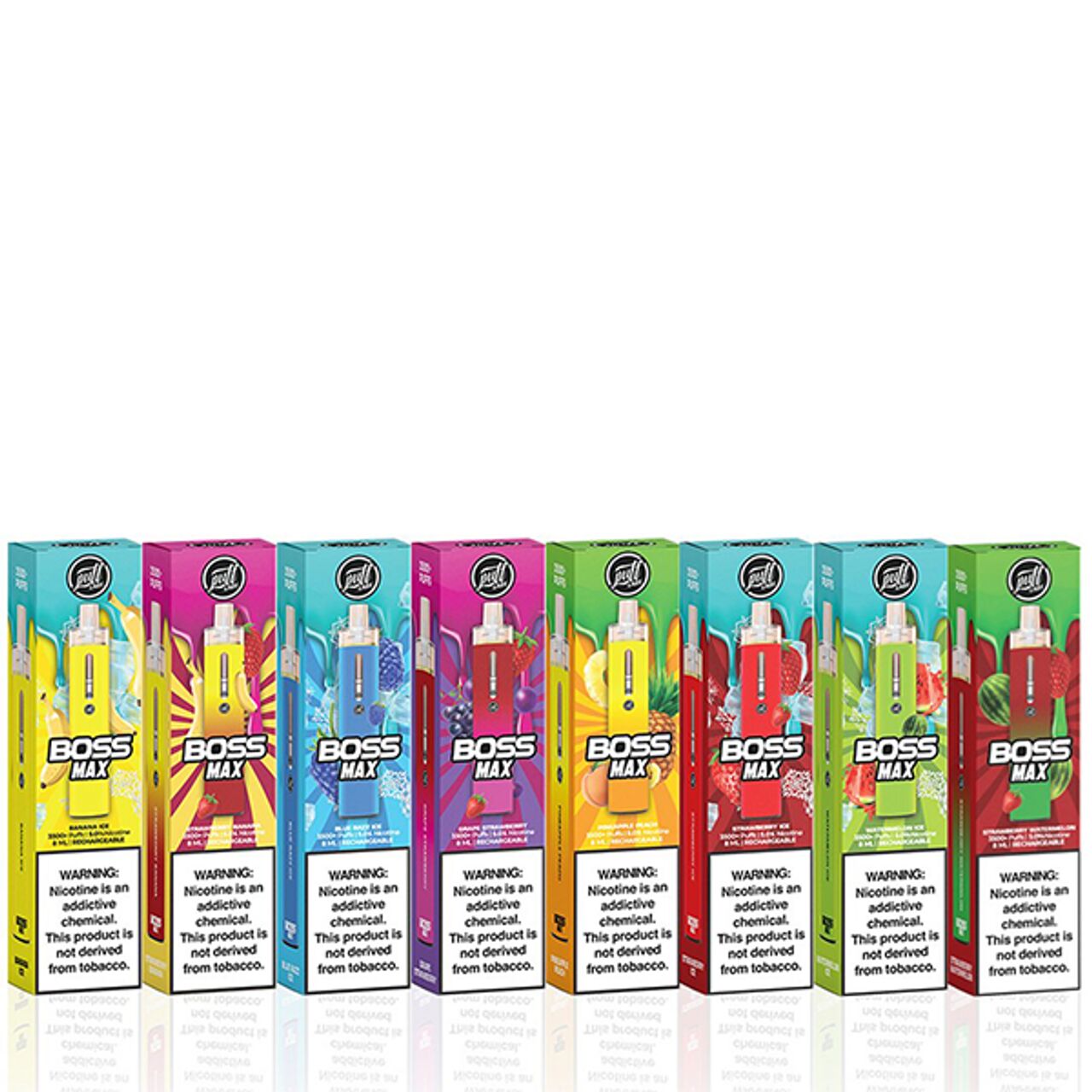 Puff Labs BOSS MAX Disposable | 3500 Puffs | 8mL