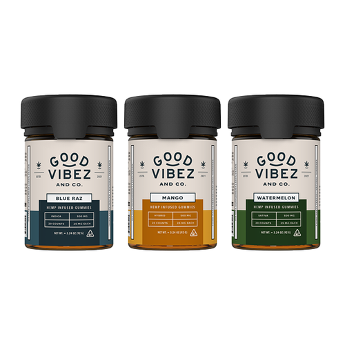 Good Vibez THC-O Gummies | 500mg