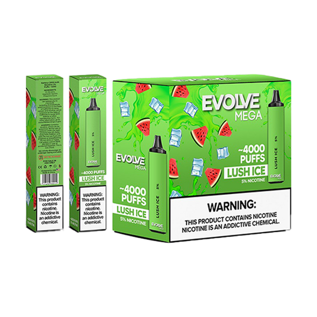 Evolve Mega Disposable | 4000 Puffs | 11mL