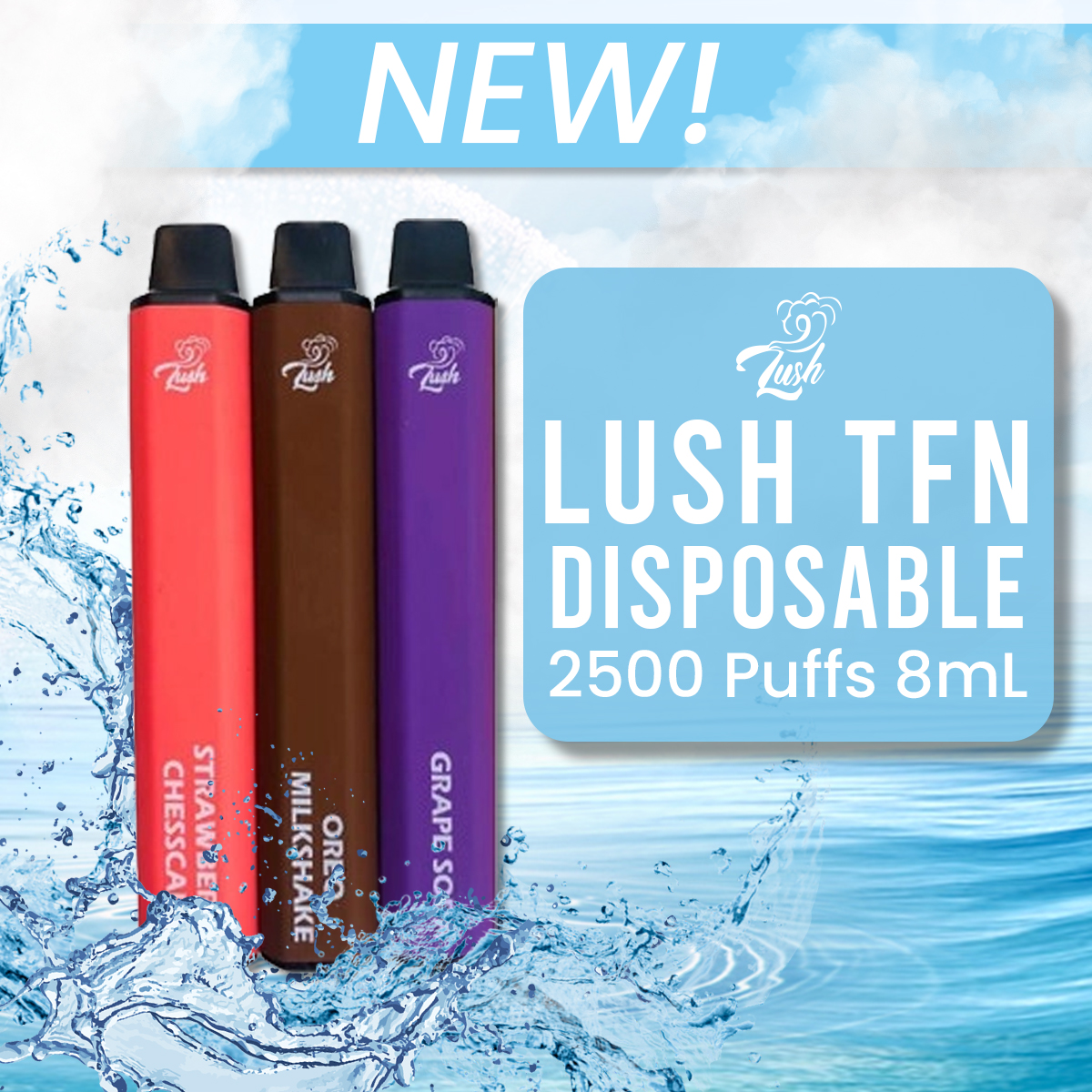 Lush TFN Disposable 2500 Puffs | 8mL