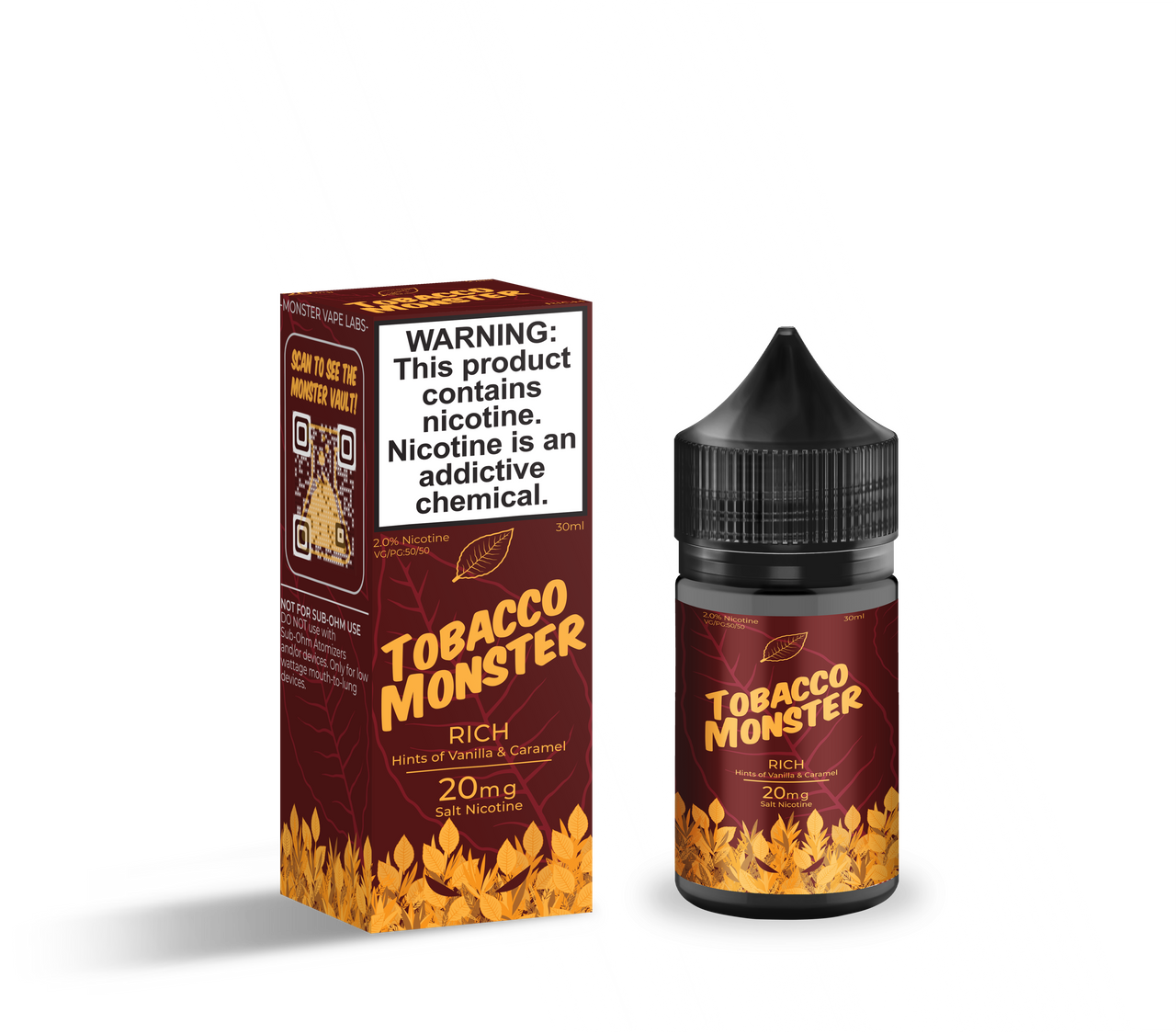 Rich by Tobacco Monster Salt E-liquid