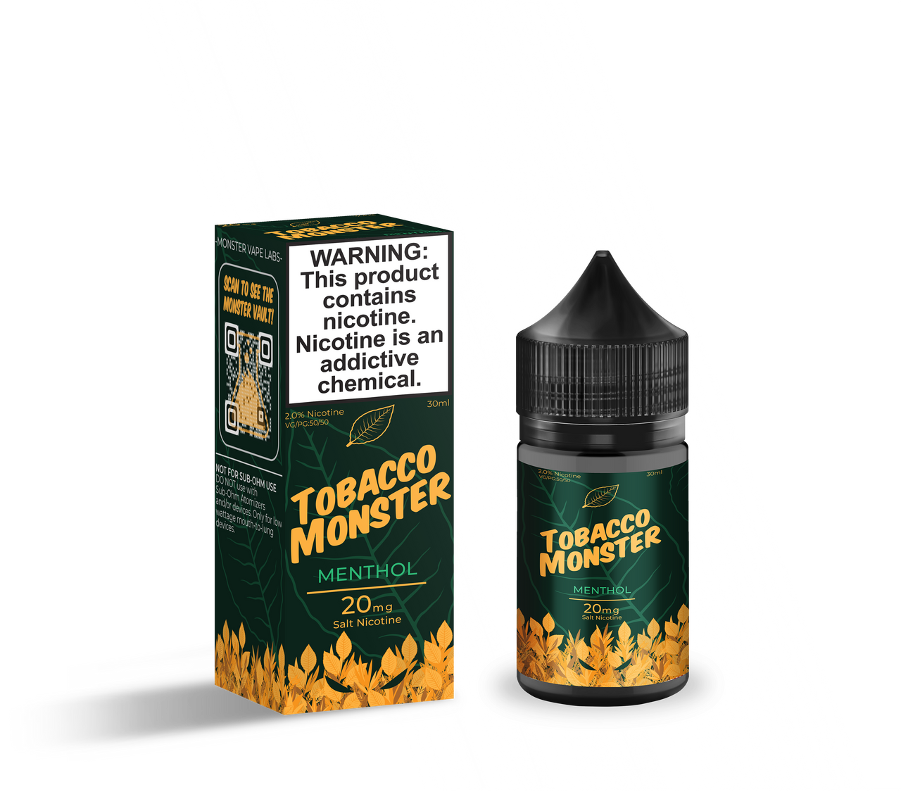 Menthol by Tobacco Monster Salt E-Liquid