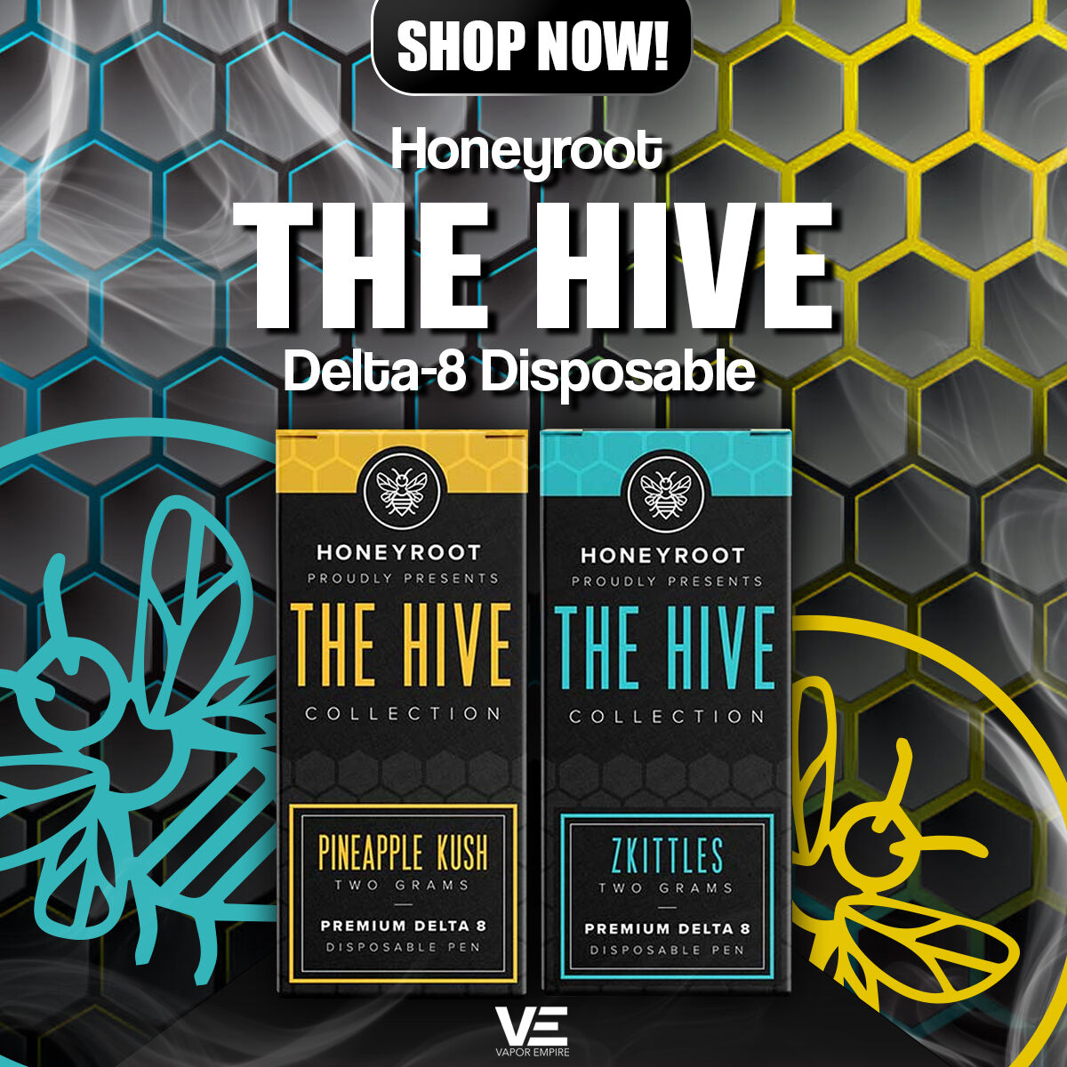 Honeyroot The Hive Delta-8 Disposable | 2-Gram