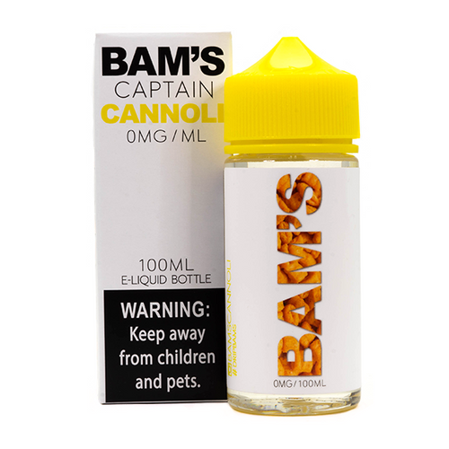 Captain Cannoli by Bam Bam's Cannoli E-Liquid