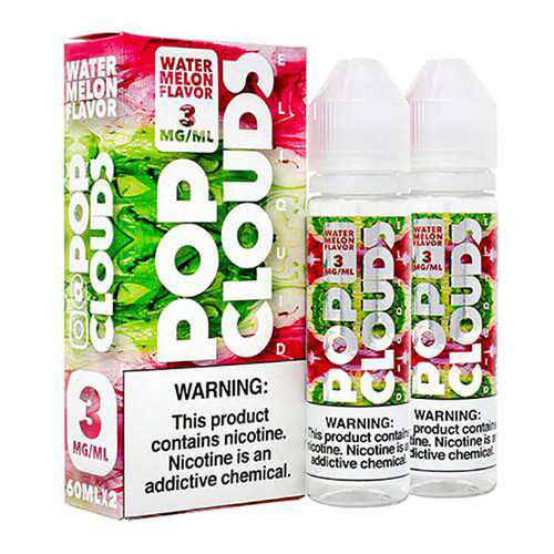 Watermelon (x2 60mL) by Pop Clouds TFN E-Liquid