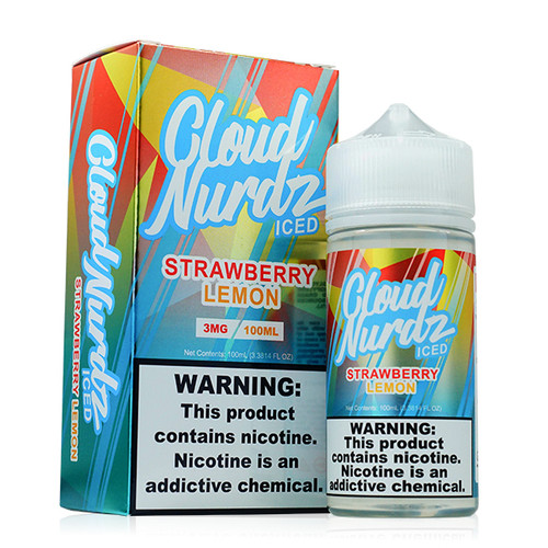 Strawberry Lemon Iced by Cloud Nurdz E-Liquid