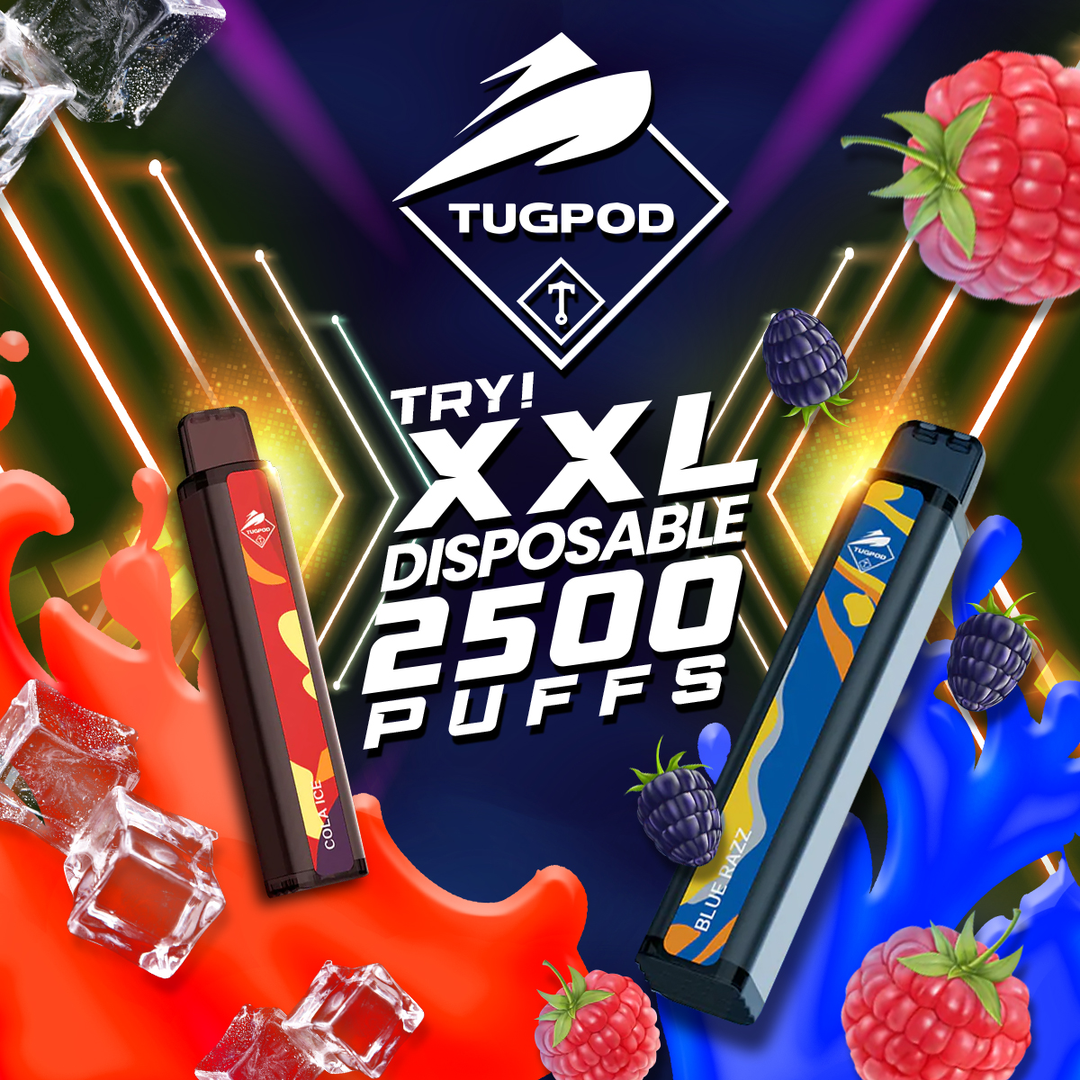 Tug Pod XXL Disposable | 2500 Puffs | 6.5mL