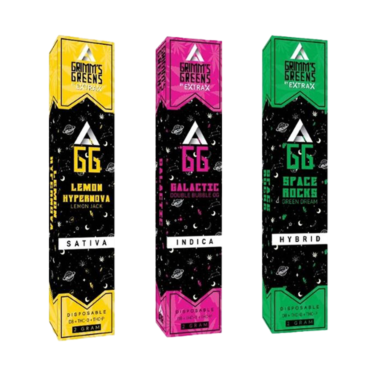 Delta Extrax Grimm’s Greens Collection Disposable | 2-Gram