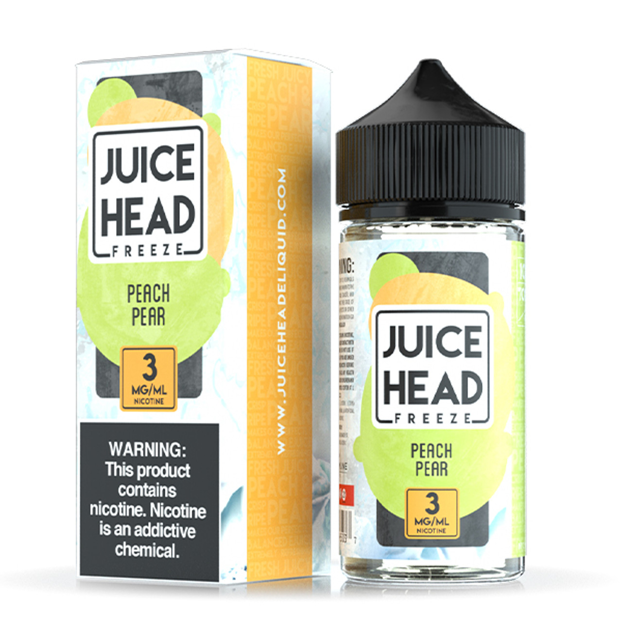 Peach Pear By Juice Head Freeze E-Liquid