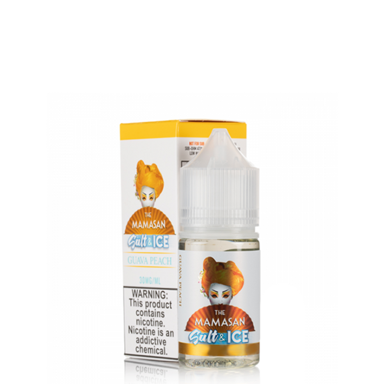 Guava Peach by The Mamasan Ice Salt E-Liquid