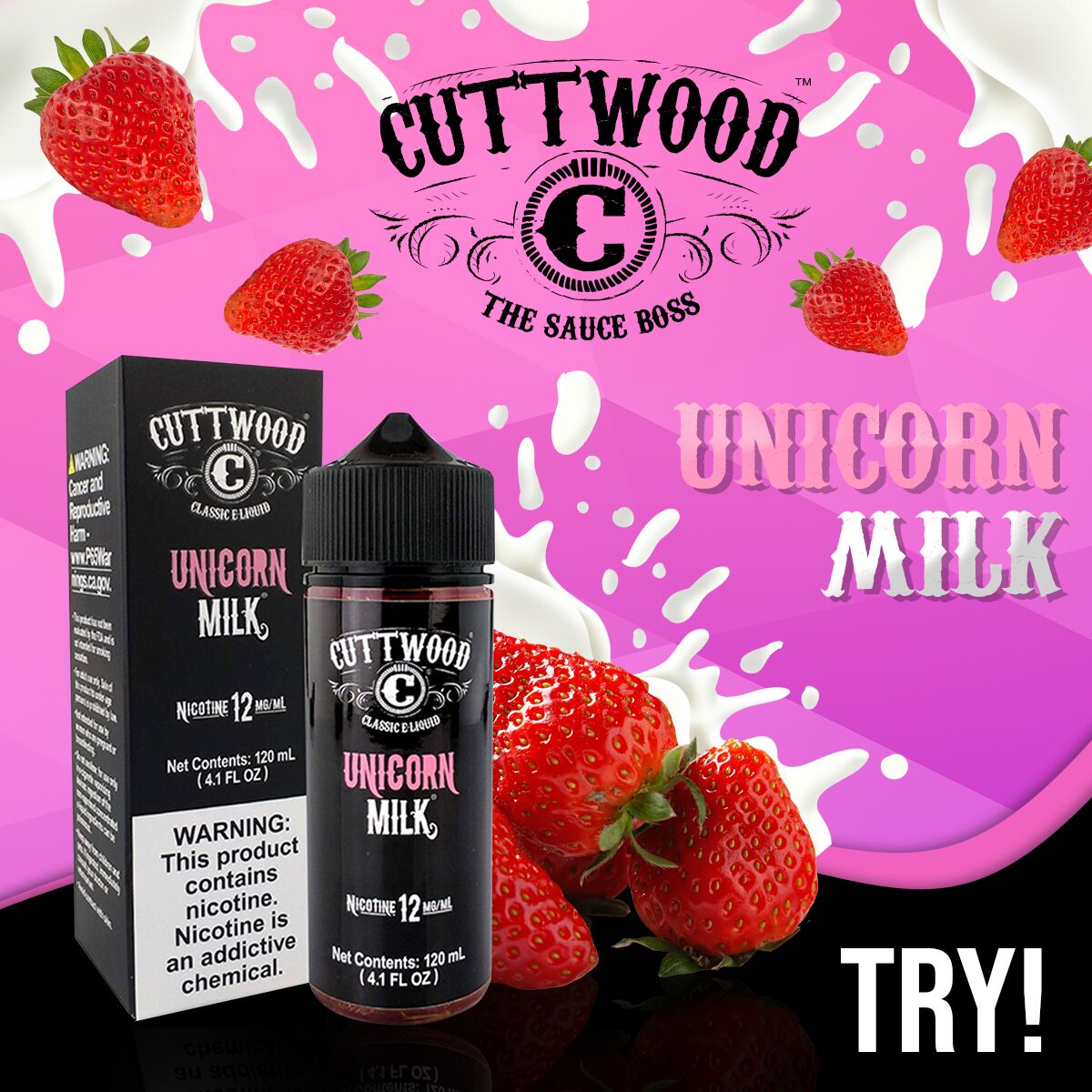 Unicorn Milk By Cuttwood E-Liquid