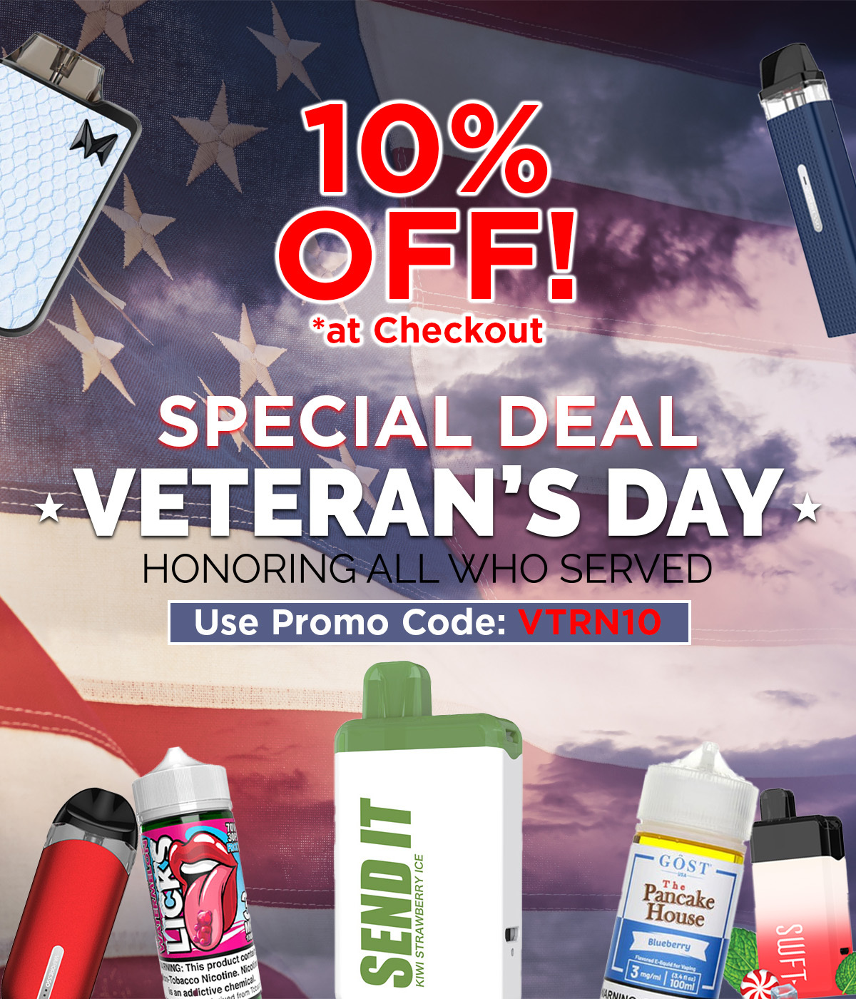 Veterans Day Sale