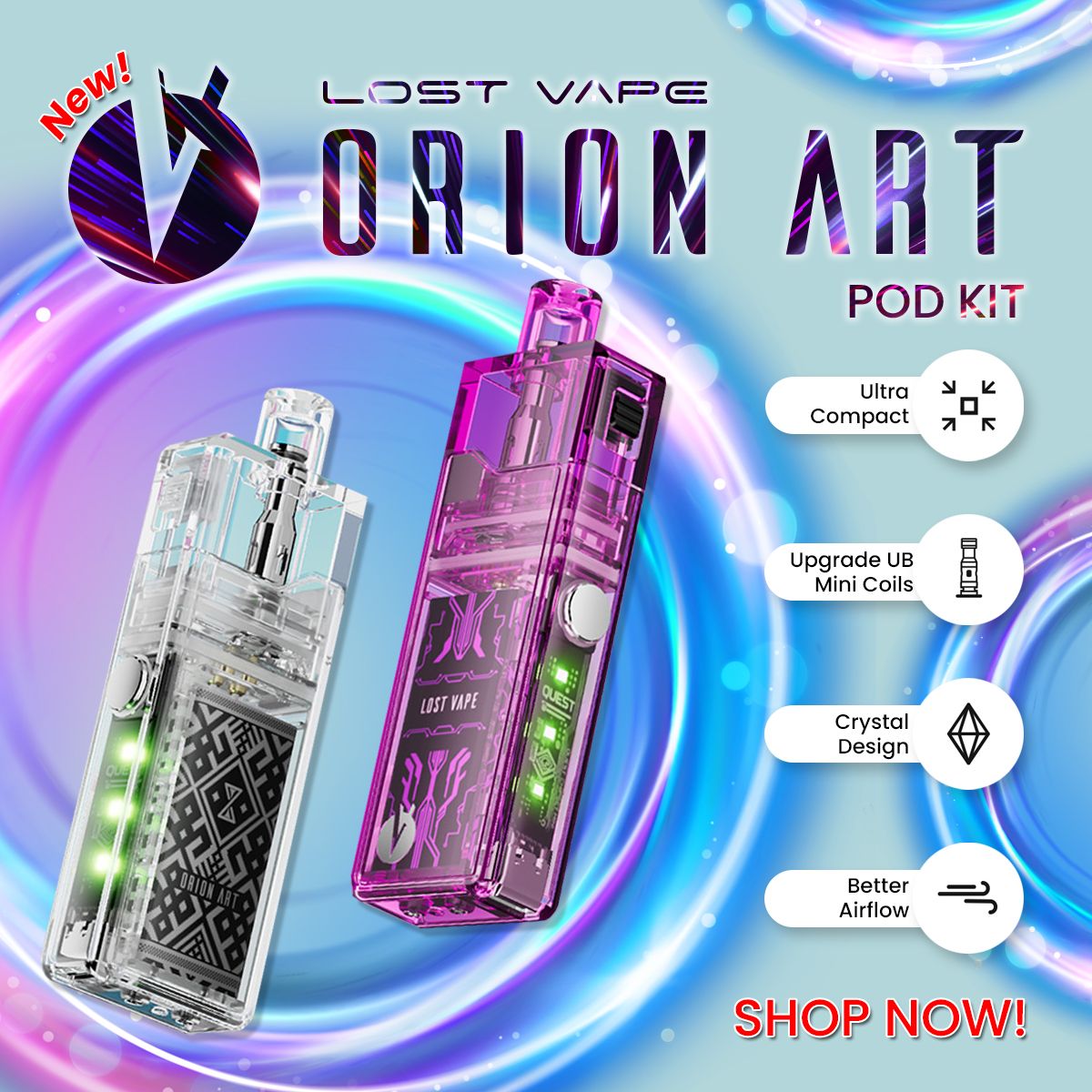 Lost Vape Orion Art Pod Kit