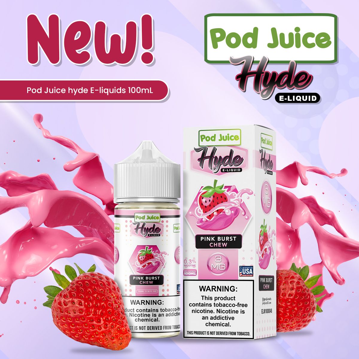 Pod Juice Hyde E-liquids