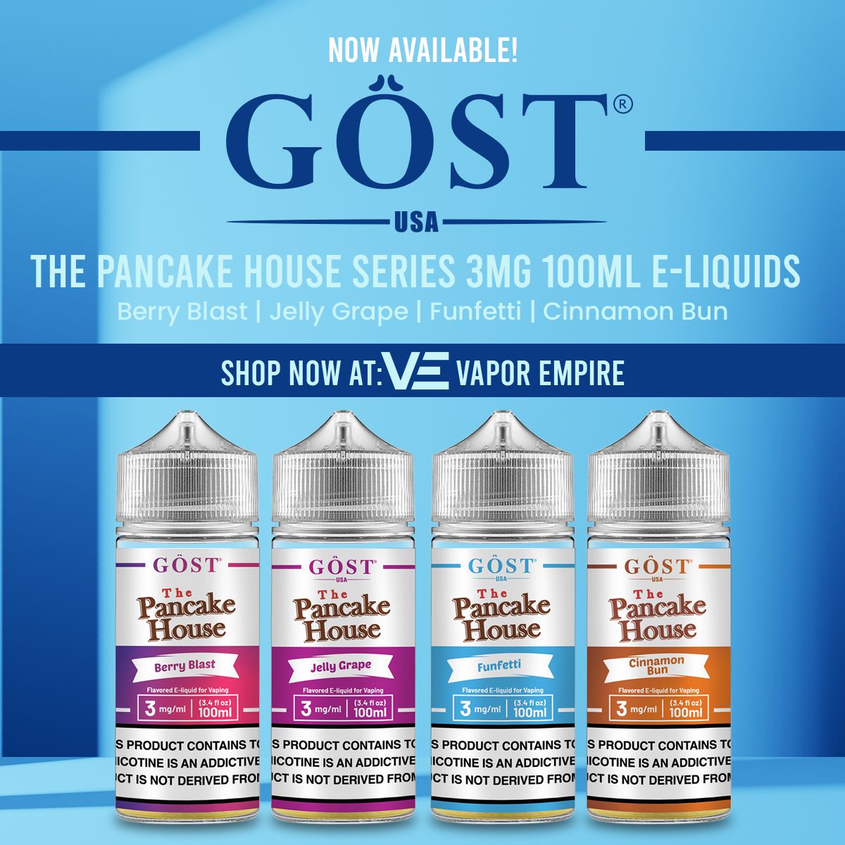 GOST The Pancake House Series 100mL