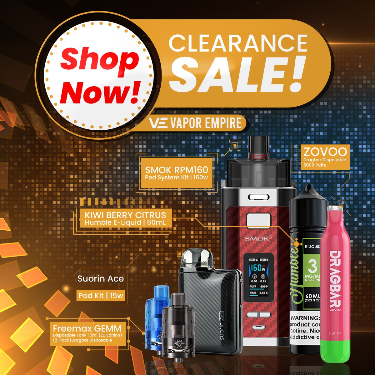 Clearance Sale