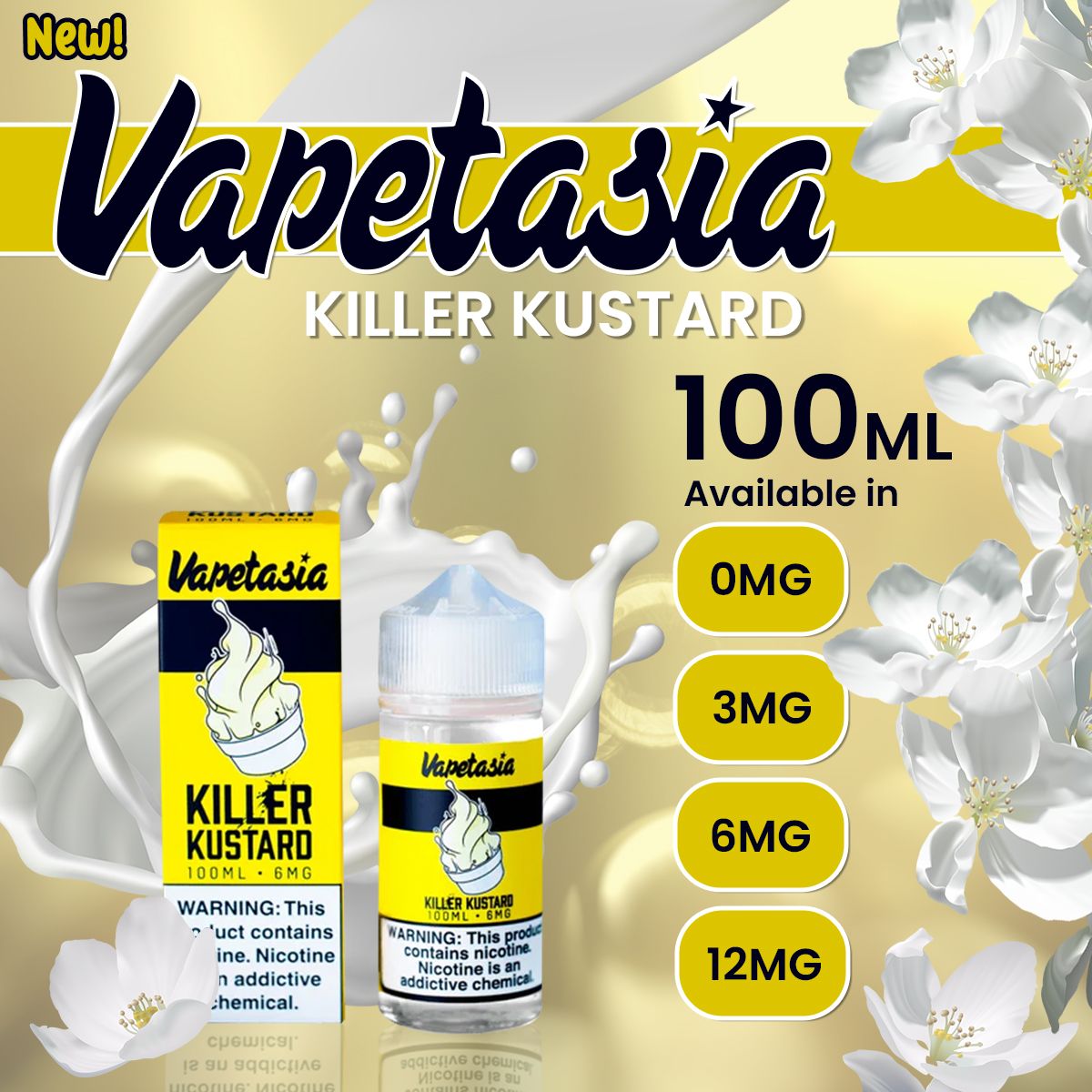 Killer Kustard by Vapetasia E-Liquid