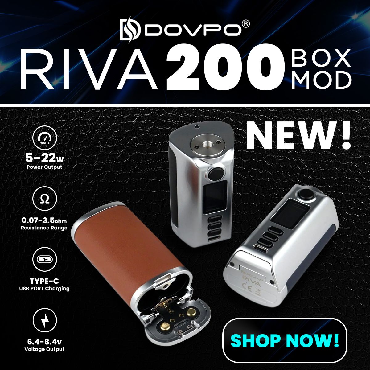 Dovpo Riva 200 Box Mod