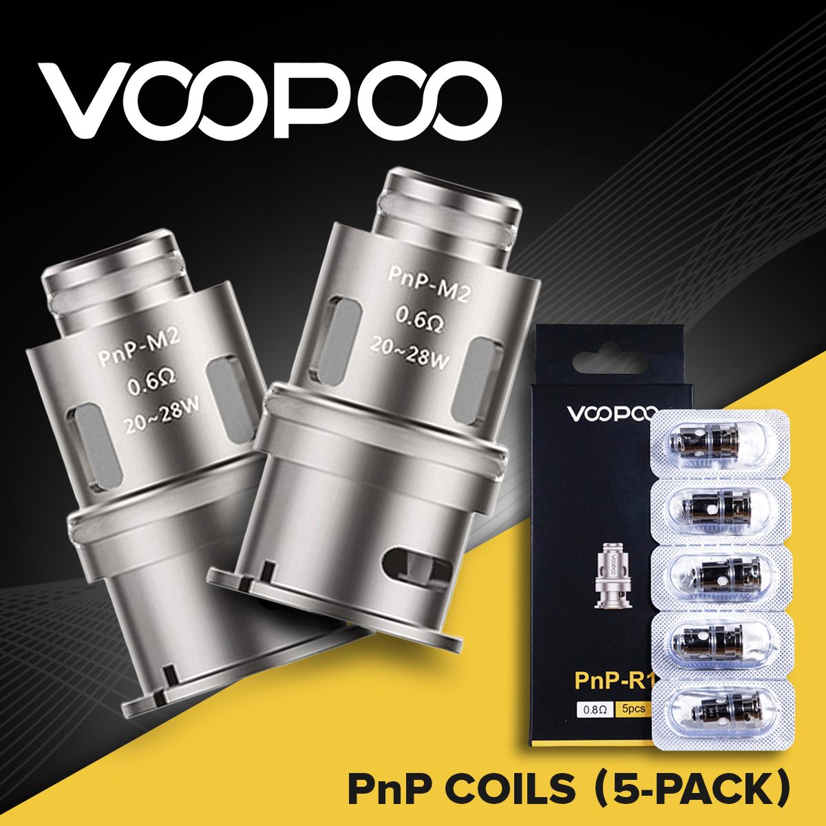 VooPoo PnP Coils (5-Pack)