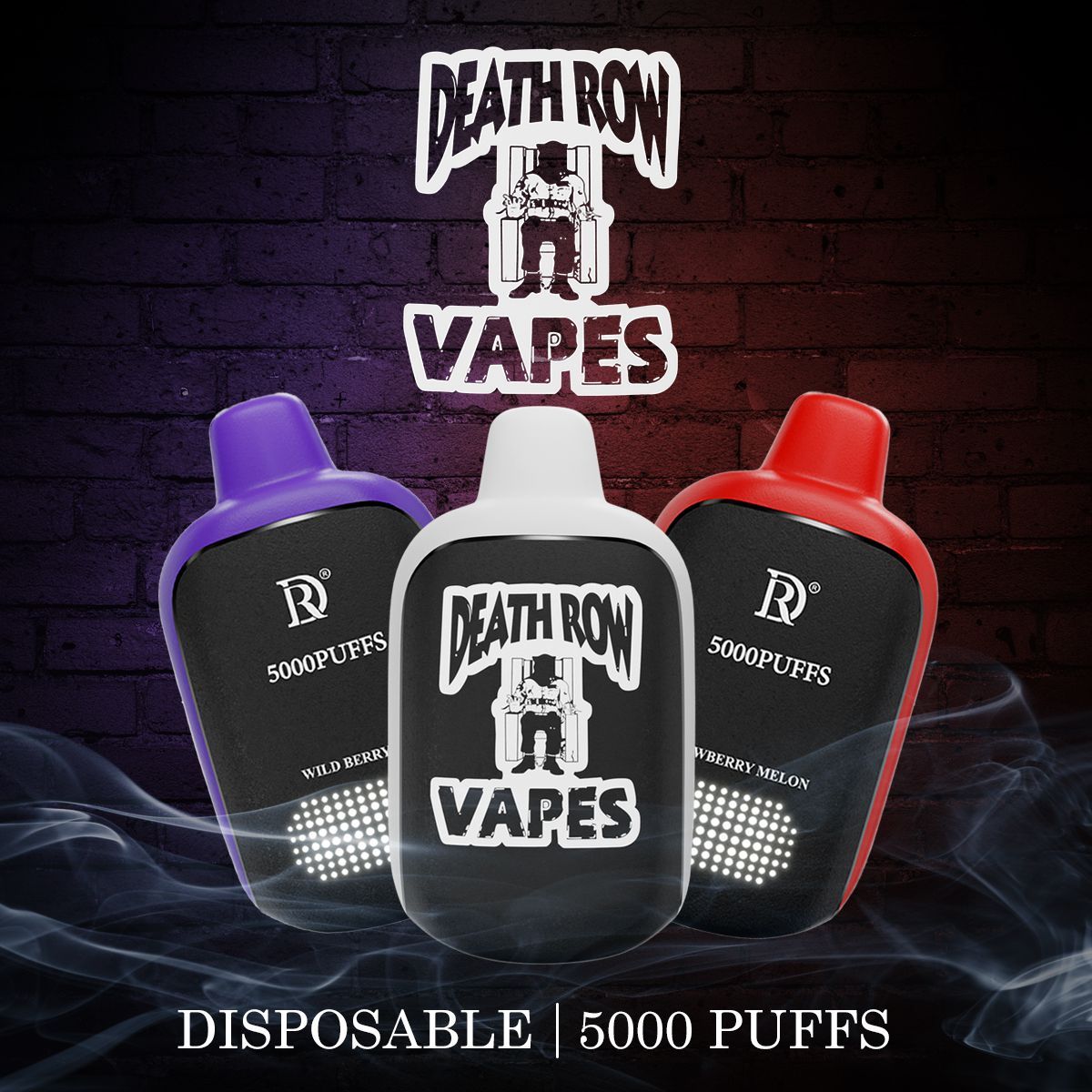 Death Row Vapes Disposable | 5000 Puffs | 10.5mL | 50mg