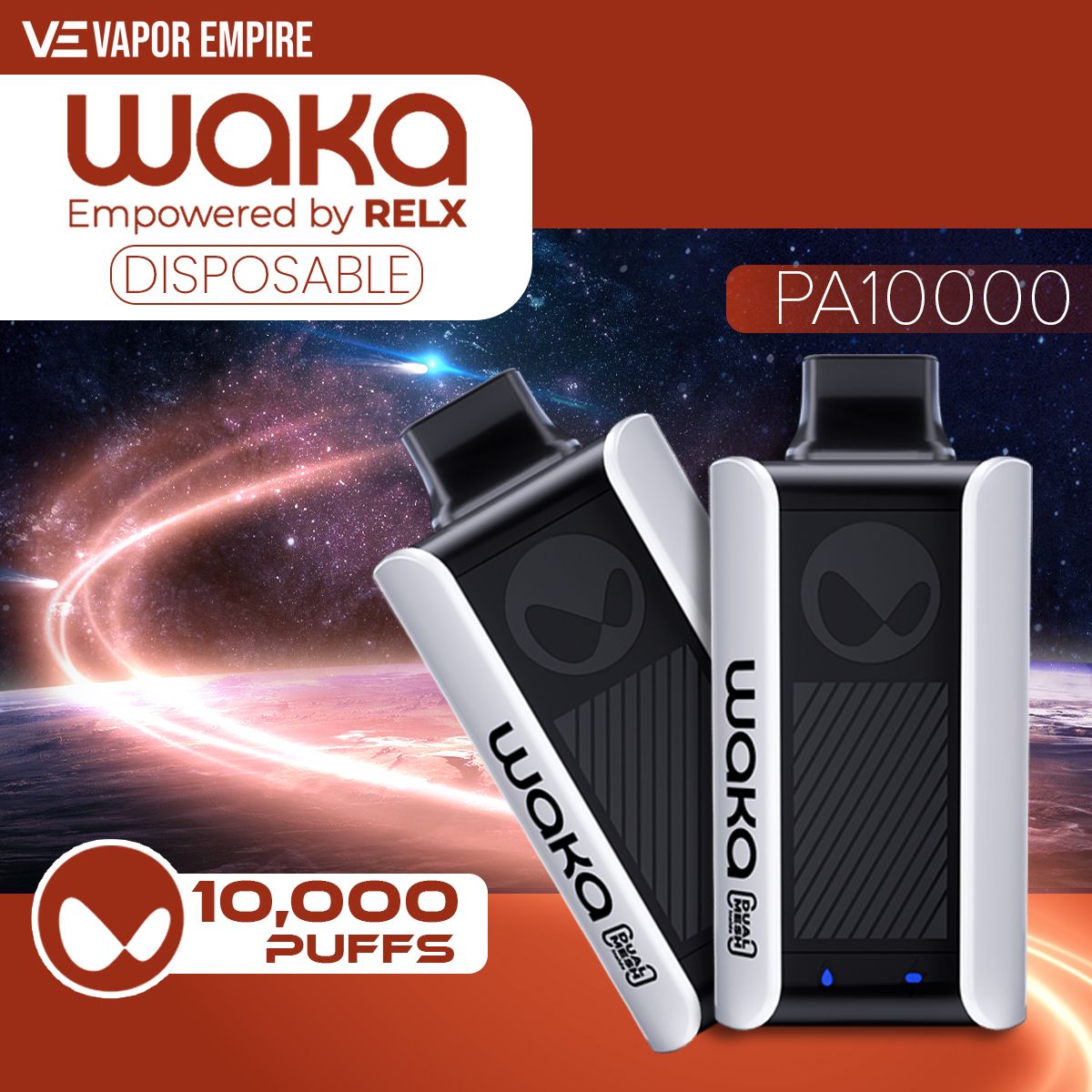 WAKA SoPro PA10000 Disposable | 10,000 Puffs | 18mL | 50mg