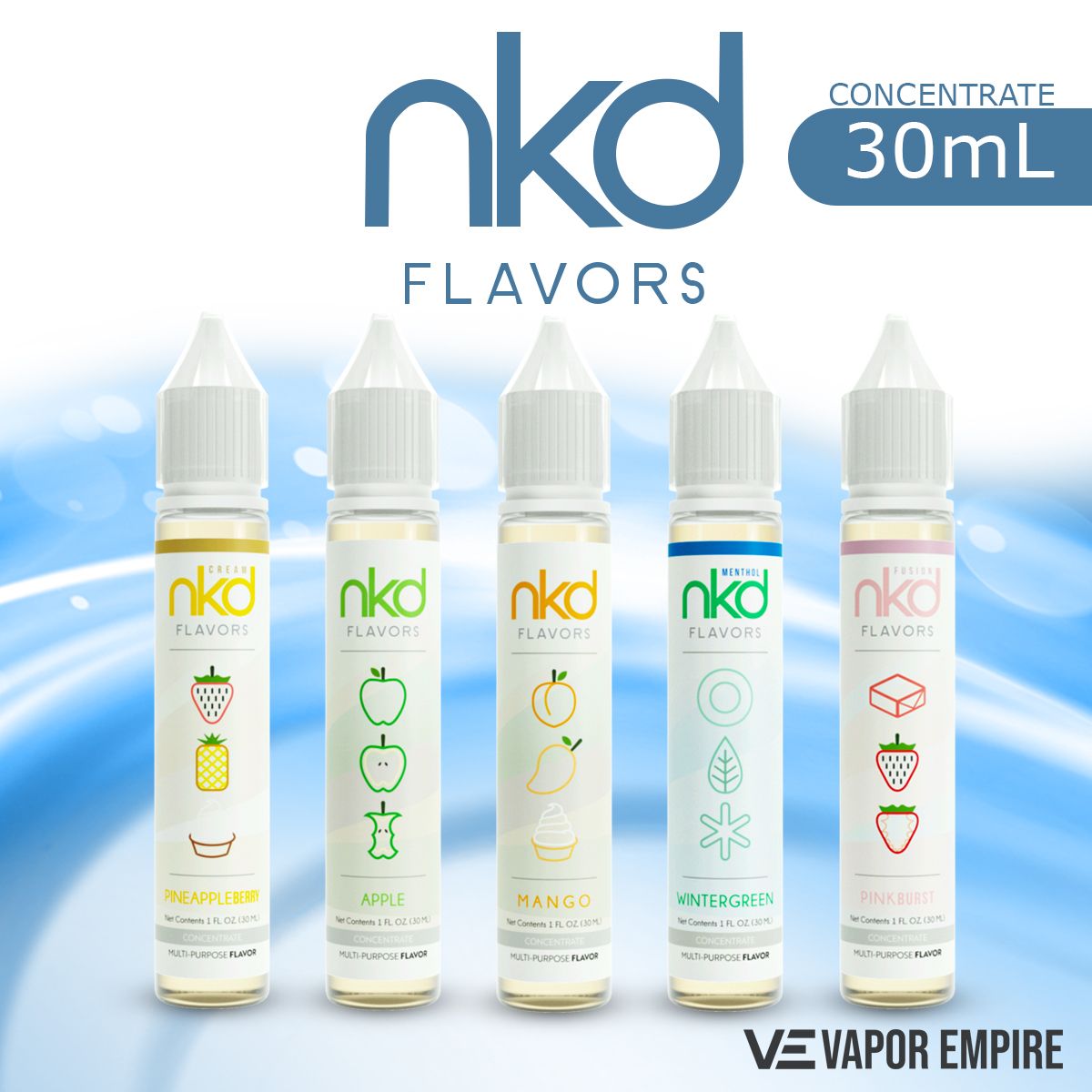 NKD Flavor Concentrate 30mL.