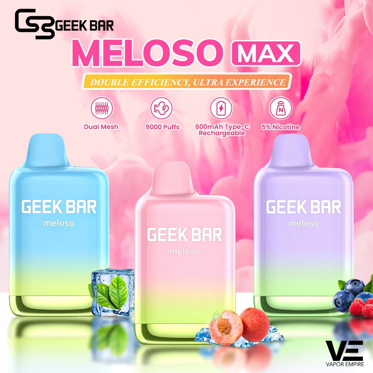 Geek Bar Meloso Max Disposable