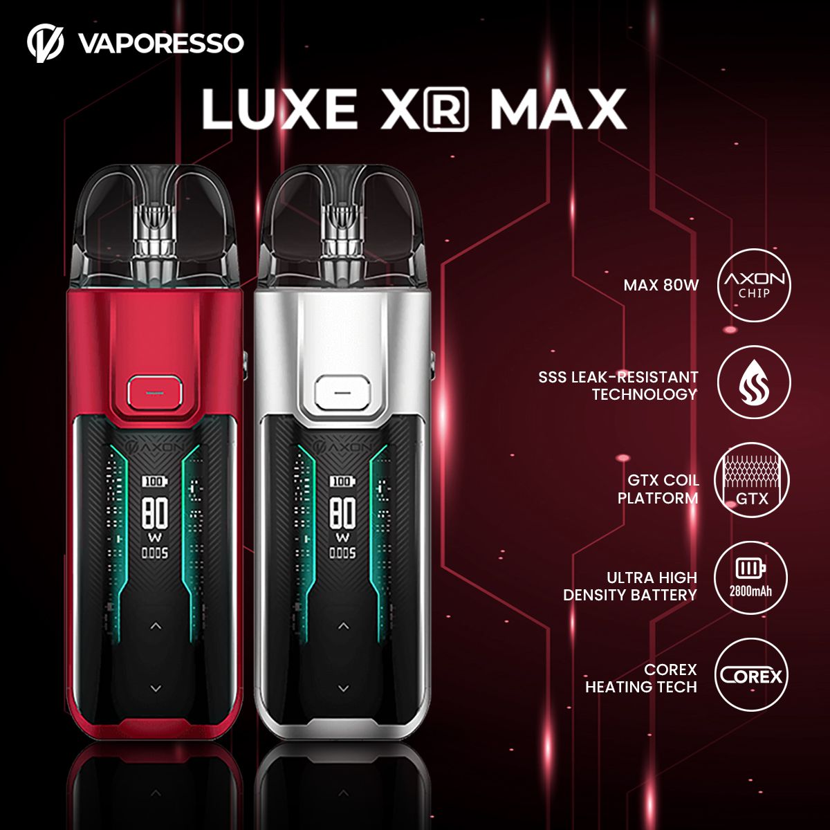 Vaporesso Luxe XR Max Kit | 80W