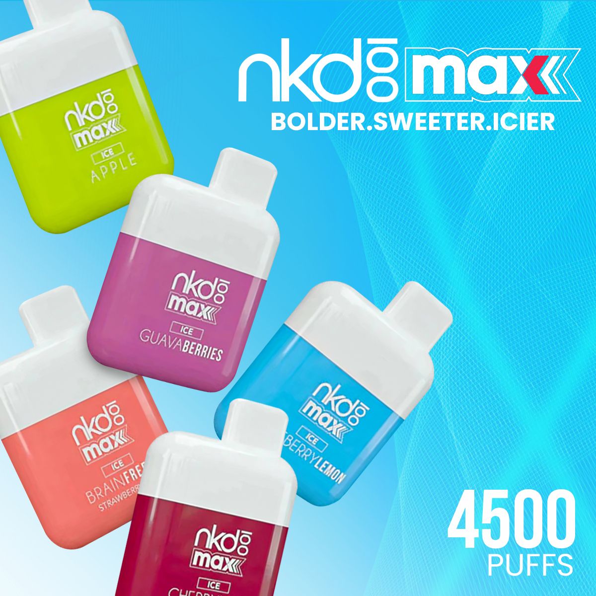 Naked100 Max Disposable 4500 Puffs | 10mL