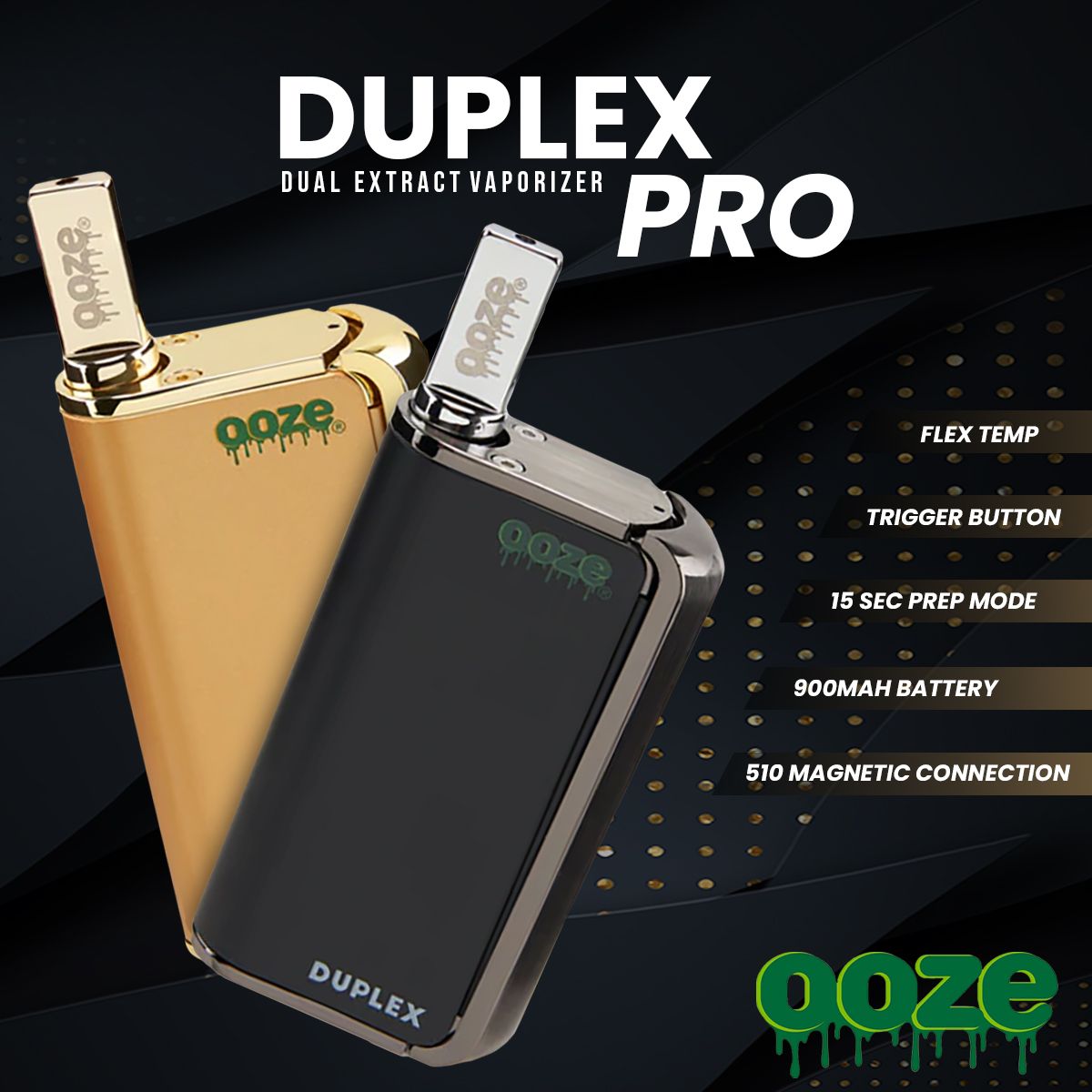 Ooze Duplex Pro Dual Extract Vaporizer Kit 