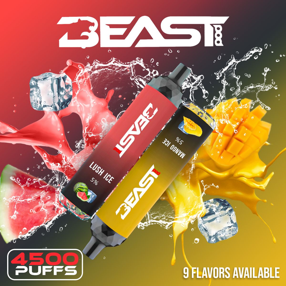 Beast Pod Disposable 4500 Puffs | 12mL