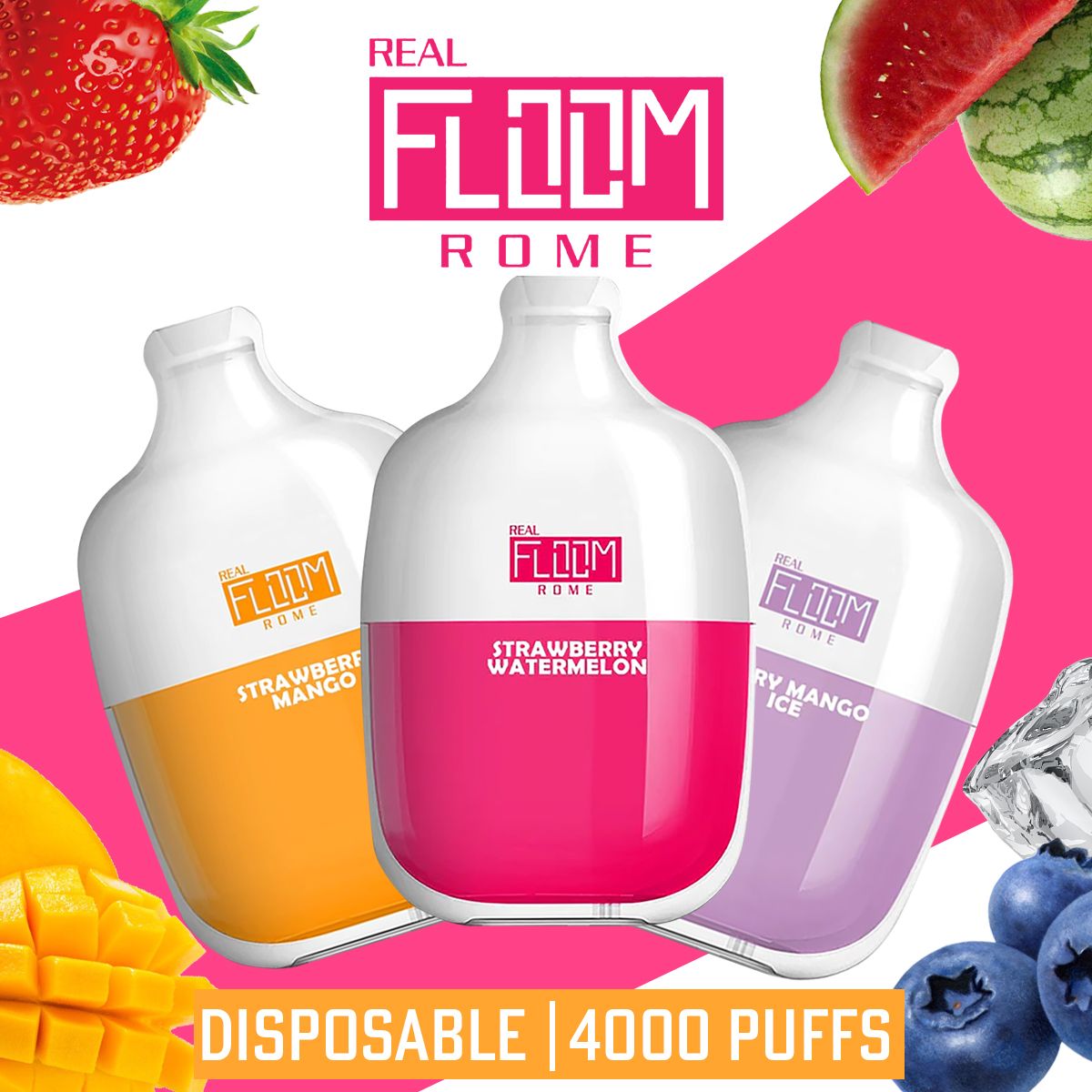 Floom Rome Disposable | 4000 Puffs | 10mL