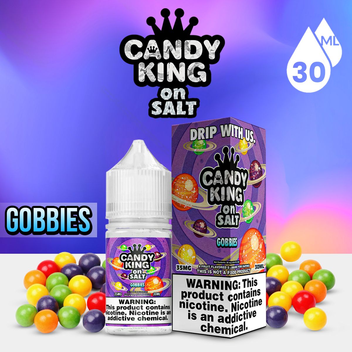 Gobbies by Candy King On Salt Series | 30ml