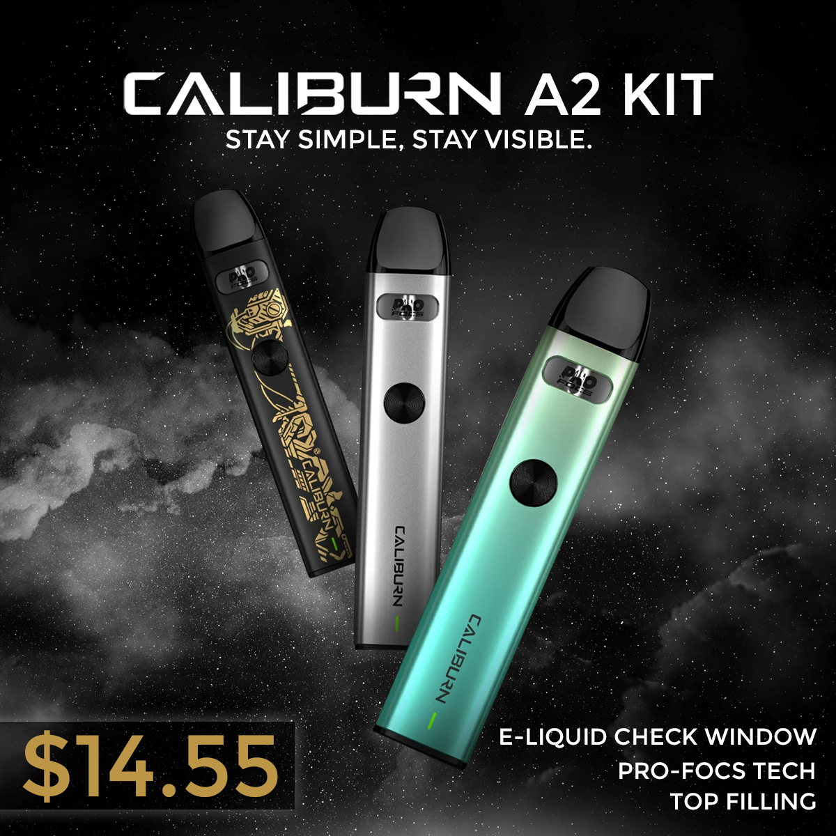 Uwell Caliburn A2 Kit | 15w