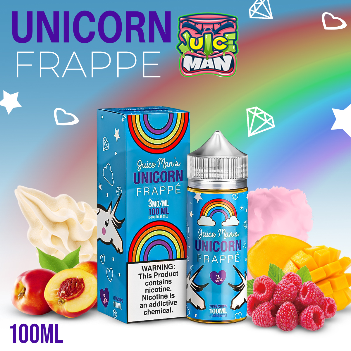 Unicorn Frappe By Juice Man E-Liquid