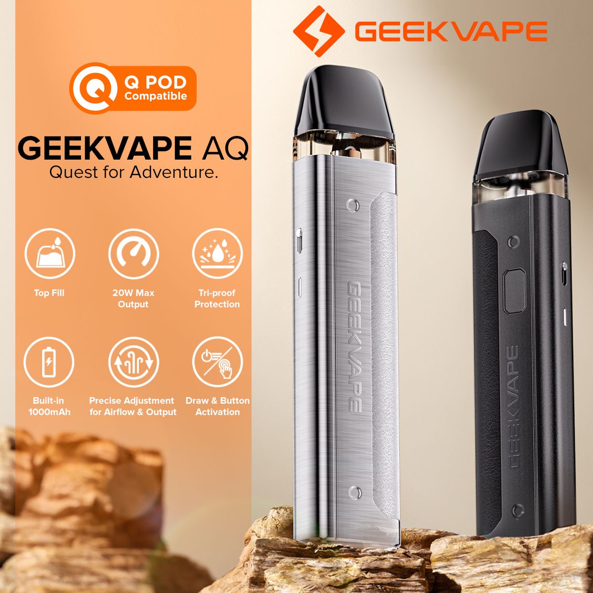 Geekvape AQ Kit |1000mAh