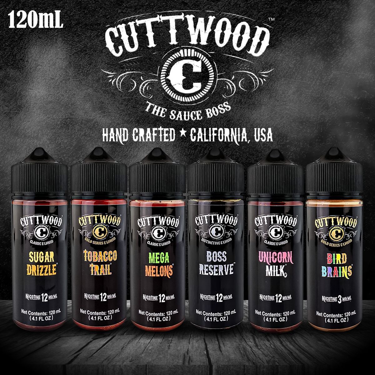 Cuttwood E-Liquid 120mL