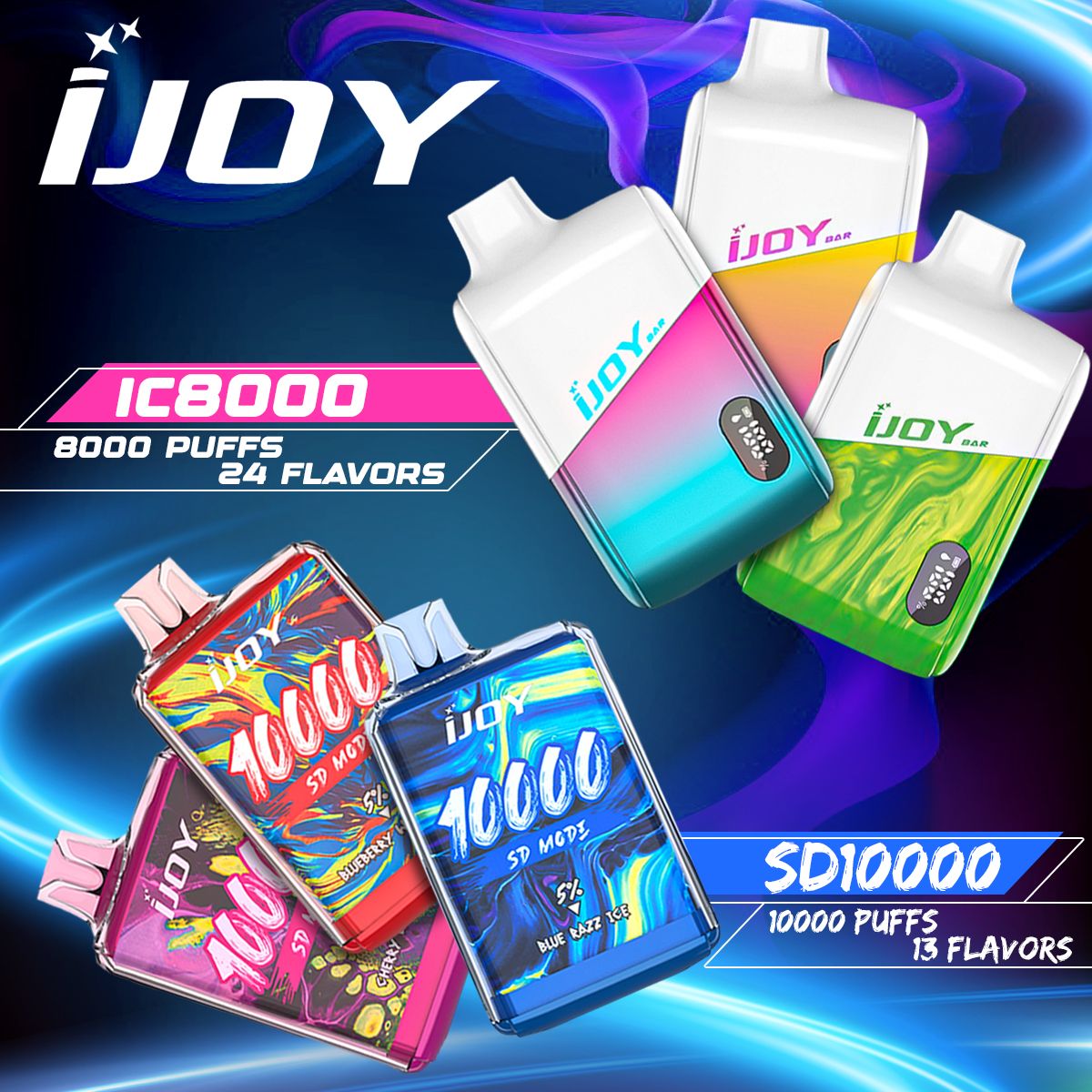 iJoy IC8000 and SD10000