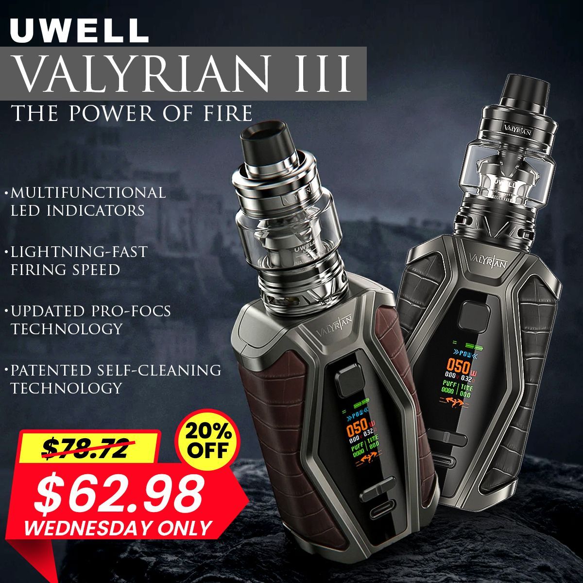 Uwell Valyrian 3 Kit 