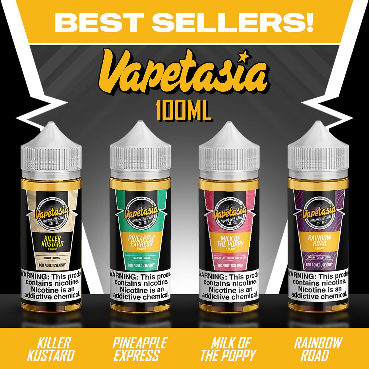 Vapetasia Series 100mL