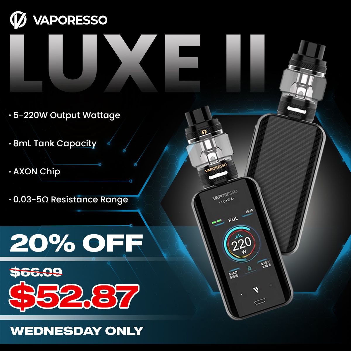 Vaporesso Luxe II Kit