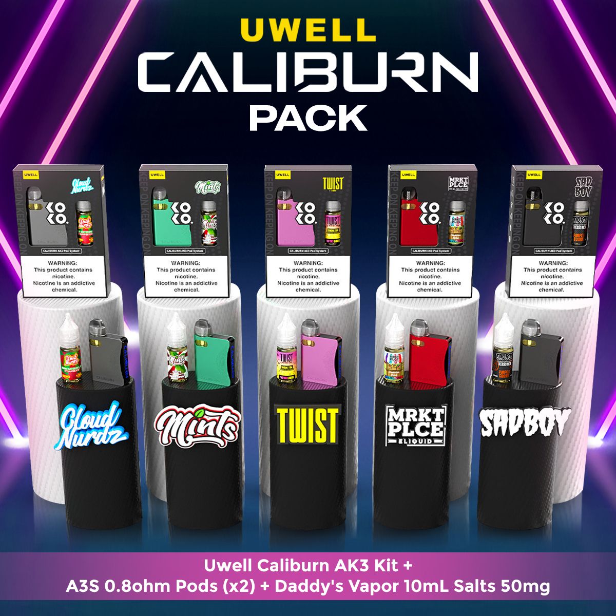 Uwell Caliburn Pack