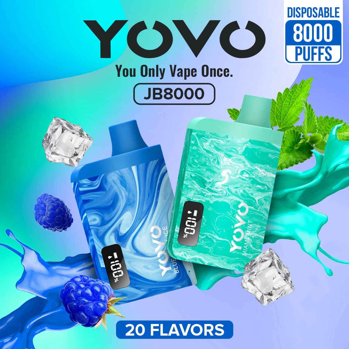 Yovo JB8000 Disposable 