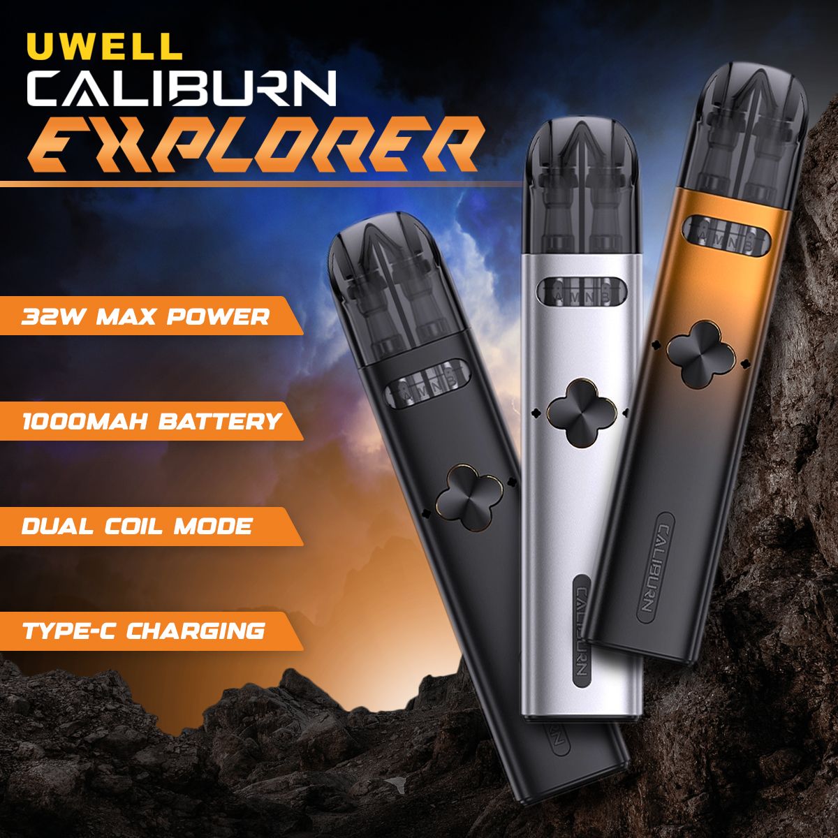 Uwell Caliburn Explorer Kit