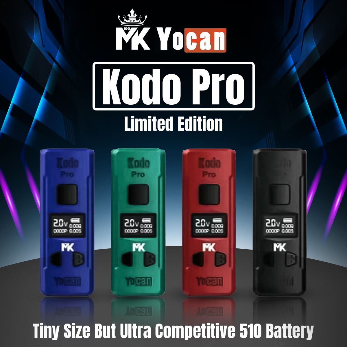 MK100 Yocan Kodo Pro Limited Edition 510 Battery