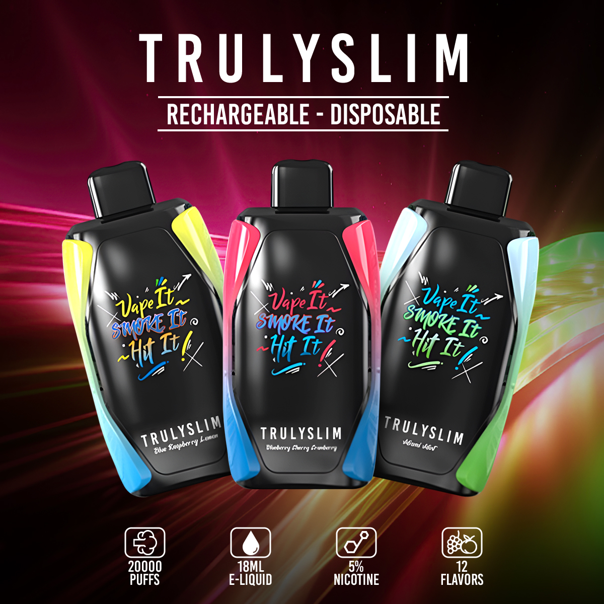 Truly Bar Trulyslim 20K Disposable